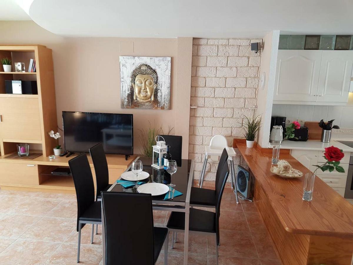 Villa Roque Del Conde With Fantastic Sea View, Terrace, Pool, Wifi, Sat-Tv, Garage Costa Adeje  Bagian luar foto