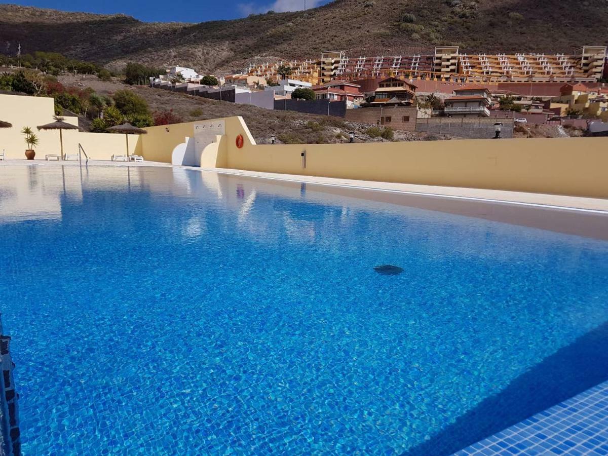 Villa Roque Del Conde With Fantastic Sea View, Terrace, Pool, Wifi, Sat-Tv, Garage Costa Adeje  Bagian luar foto